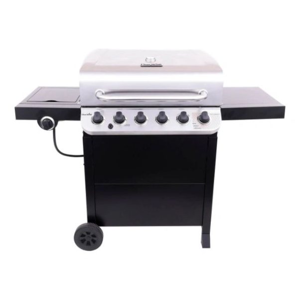 6 Burner BBQ with 1 Propane Tank (Featured)