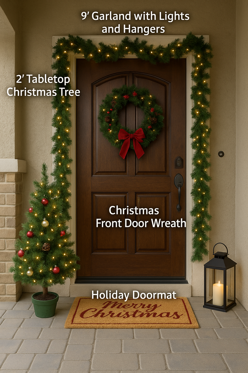Small Porch Design – Christmas Package Small Porch Design - Christmas Package