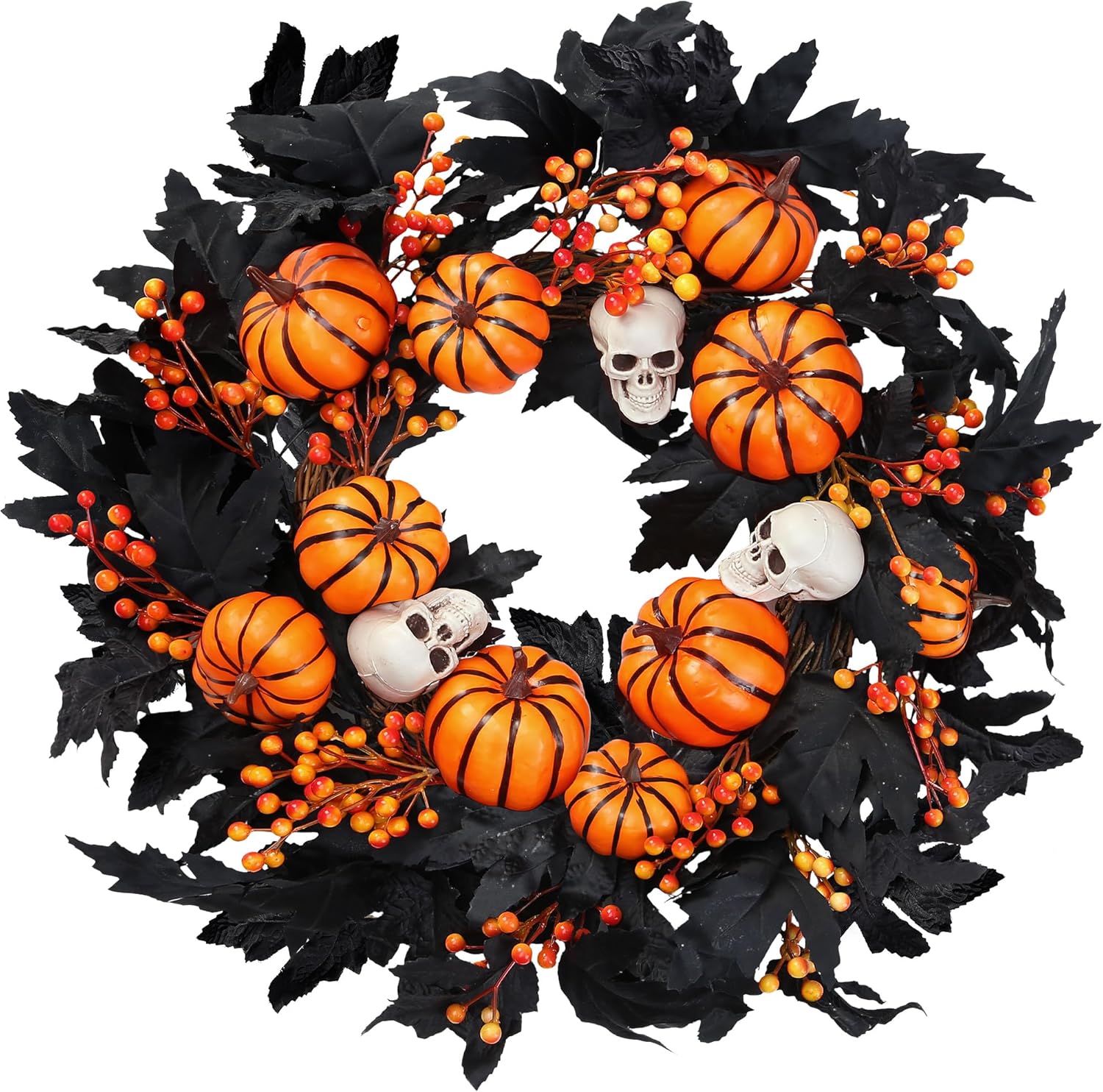 Halloween Front Door Wreath Halloween Wreath