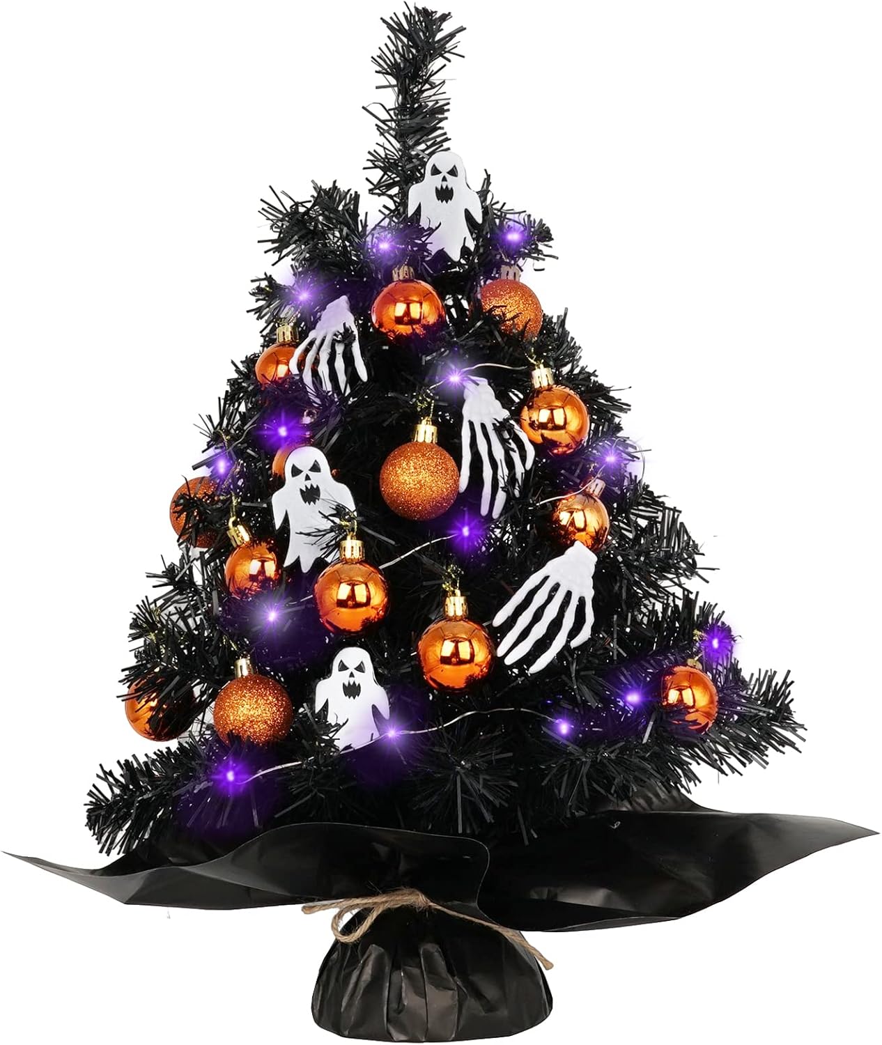 2′ Halloween Tree with Lights Halloween Tree