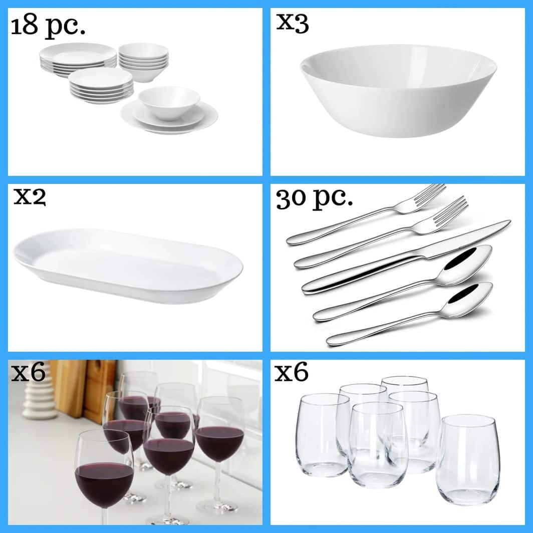 Dinnerware Kit (Purchase) Dinnerware Kit (Purchase)