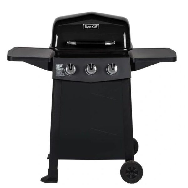 3 Burner BBQ with 1 Propane Tank (Featured)