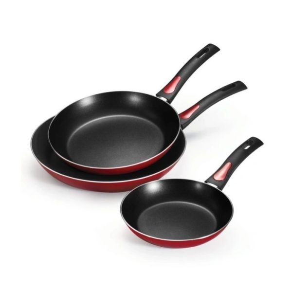 Non-Stick Frying Pan Set – 8, 10 and 12 Inch (Featured)
