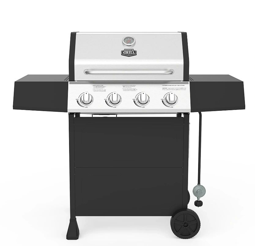 4 Burner BBQ with 1 Propane Tank (Featured) 4 Burner BBQ with 1 Propane Tank (Featured)